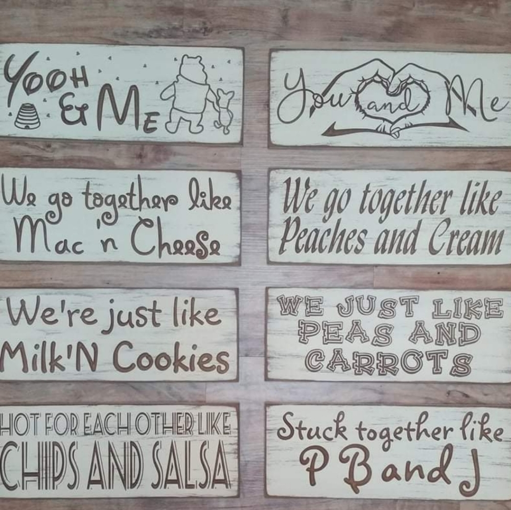 Valentine Wood Carved decor